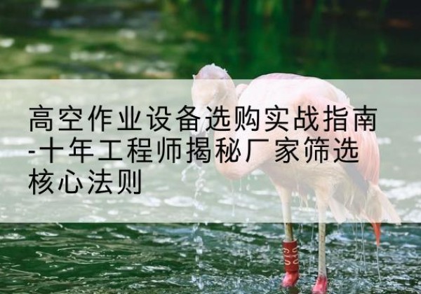 滦州剪叉式升降机厂家-高空作业设备选购实战指南-十年工程师揭秘厂家筛选核心法则